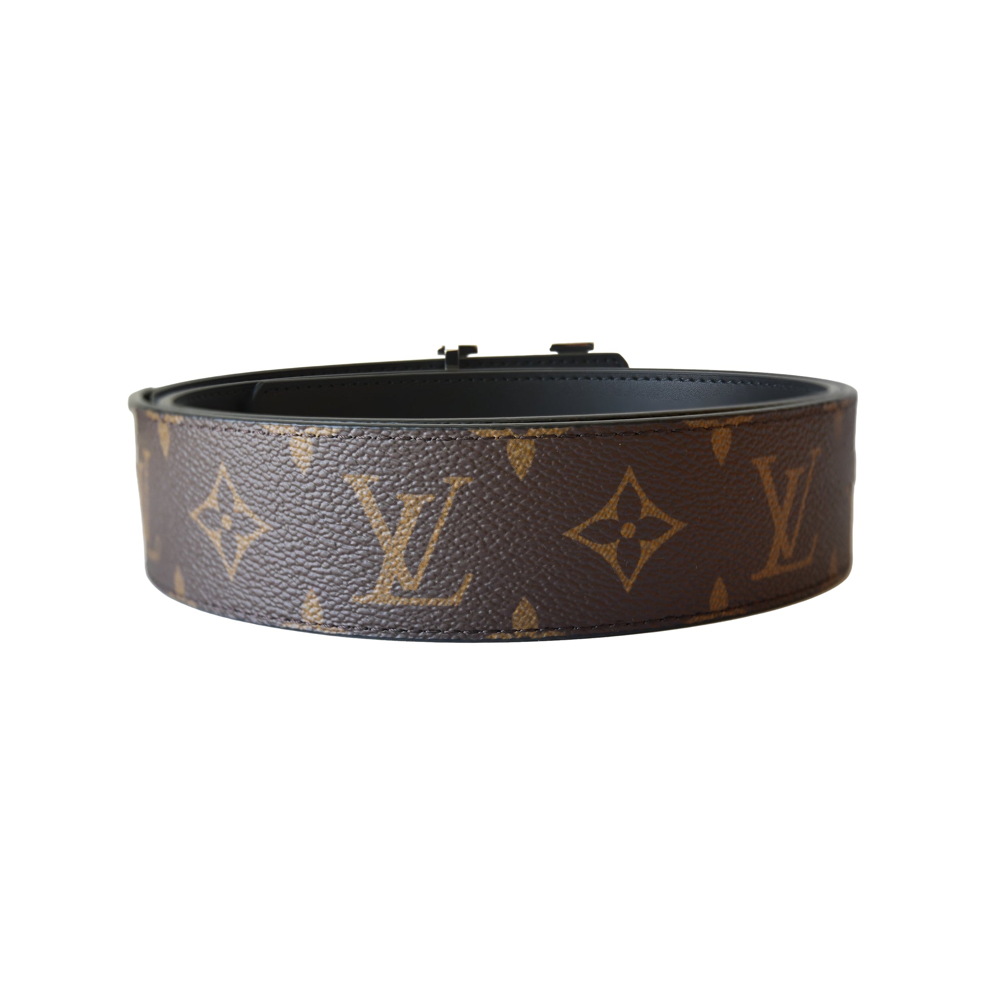 Louis Vuitton 36mm LV Initiales Reversible Belt Monogram- NOBLEMARS