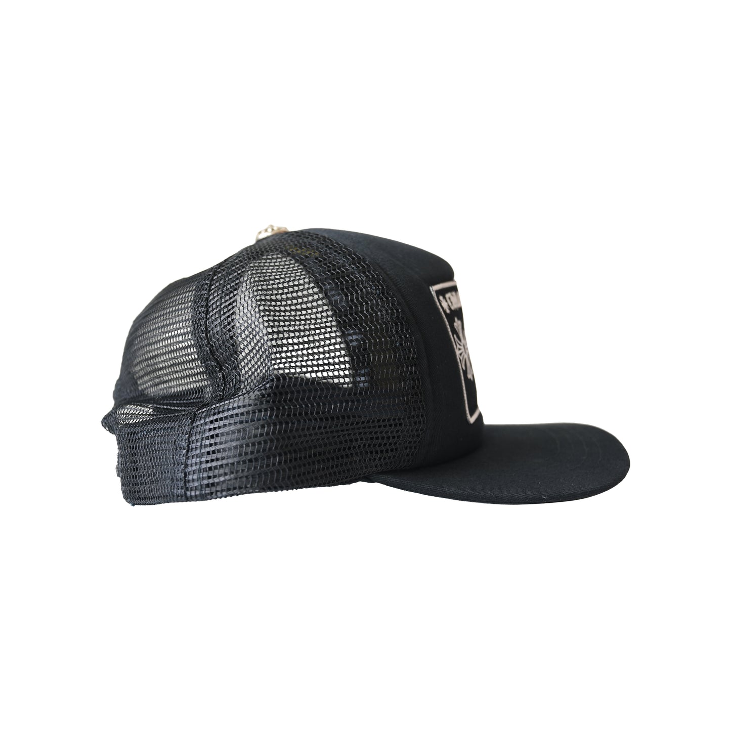 Chrome Hearts Paris Exclusive Trucker Hat Black