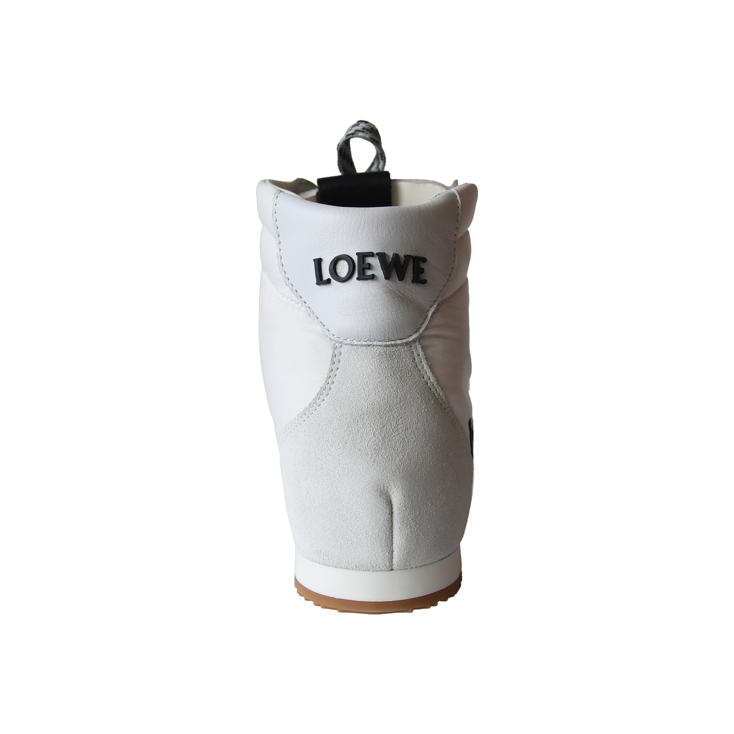 Loewe Ballet Runner 2.0 High-Top Sneakers White Black