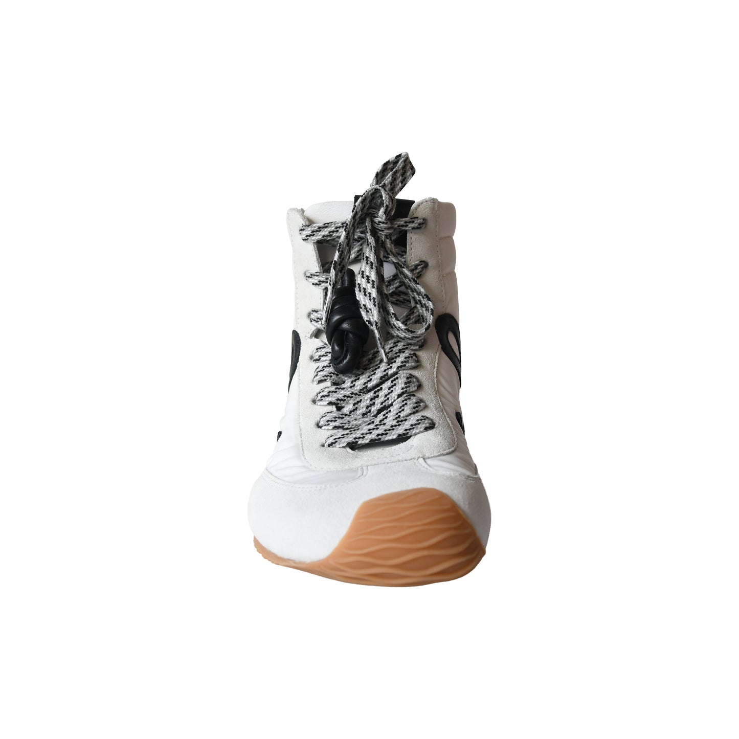 Loewe Ballet Runner 2.0 High-Top Sneakers White Black