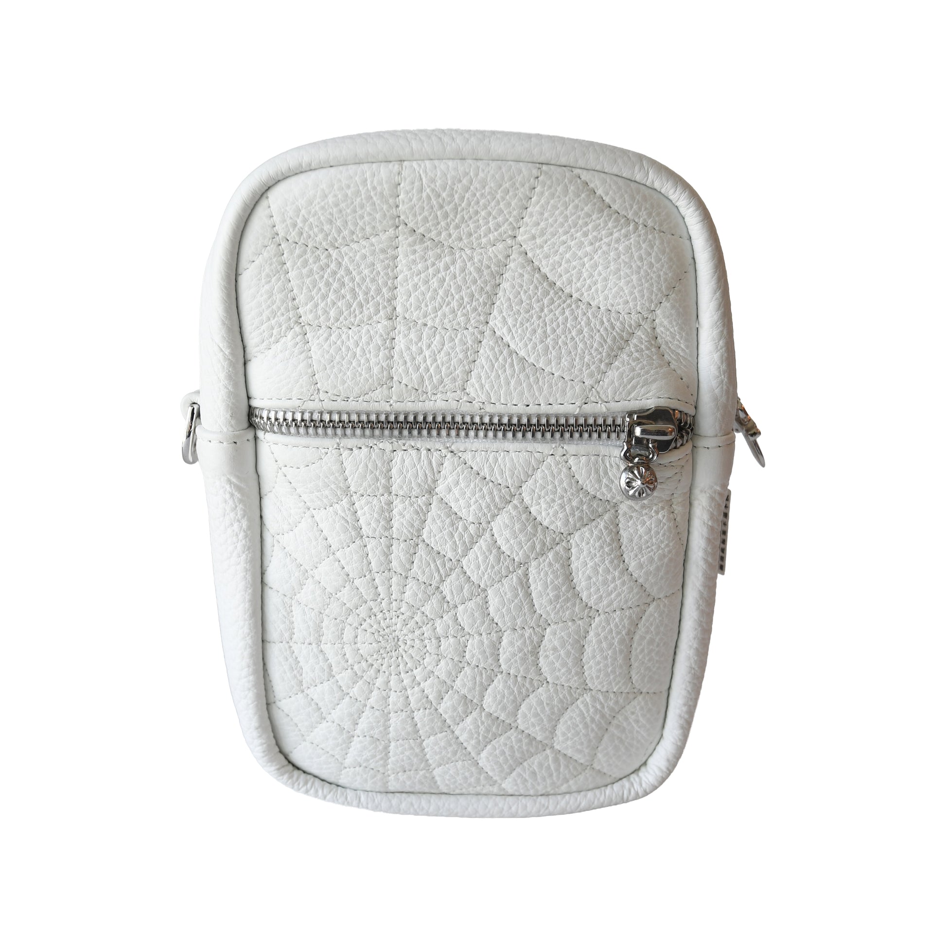 Chrome Hearts Taka Mini Spider Web Shoulder Bag White- NOBLEMARS
