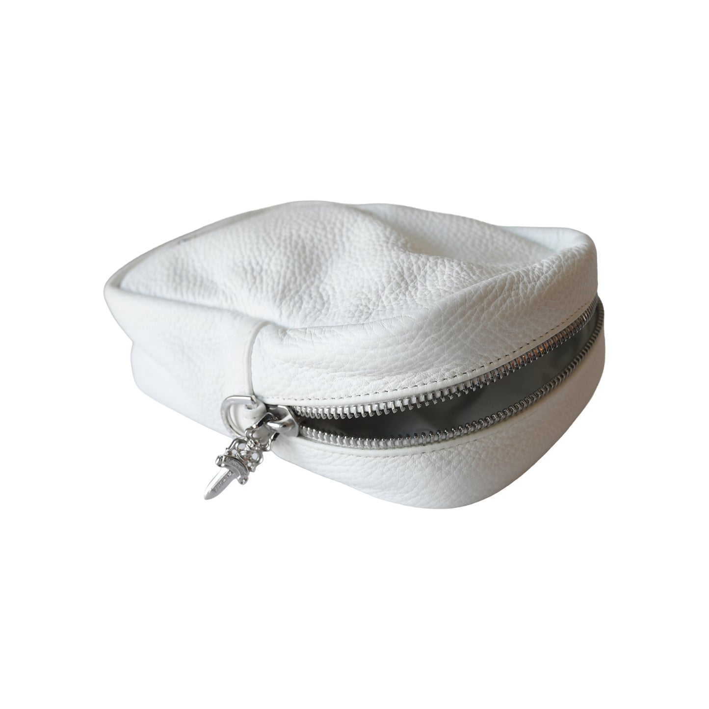 Chrome Hearts Taka Mini Spider Web Shoulder Bag White- NOBLEMARS