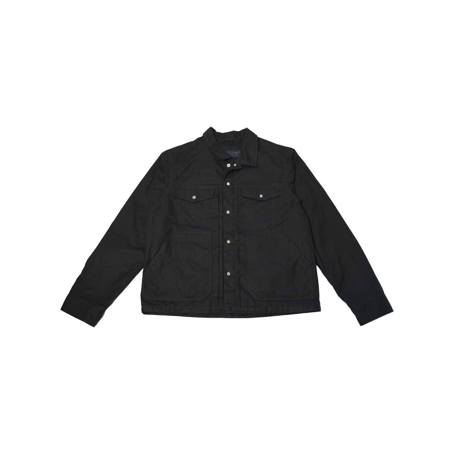 Chrome Hearts Black Denim Work Jacket Black- NOBLEMARS