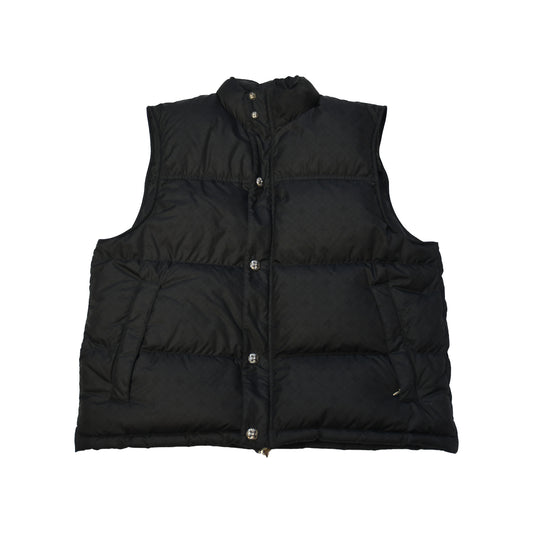 Chrome Hearts Stiff Puffer Vest Black- NOBLEMARS