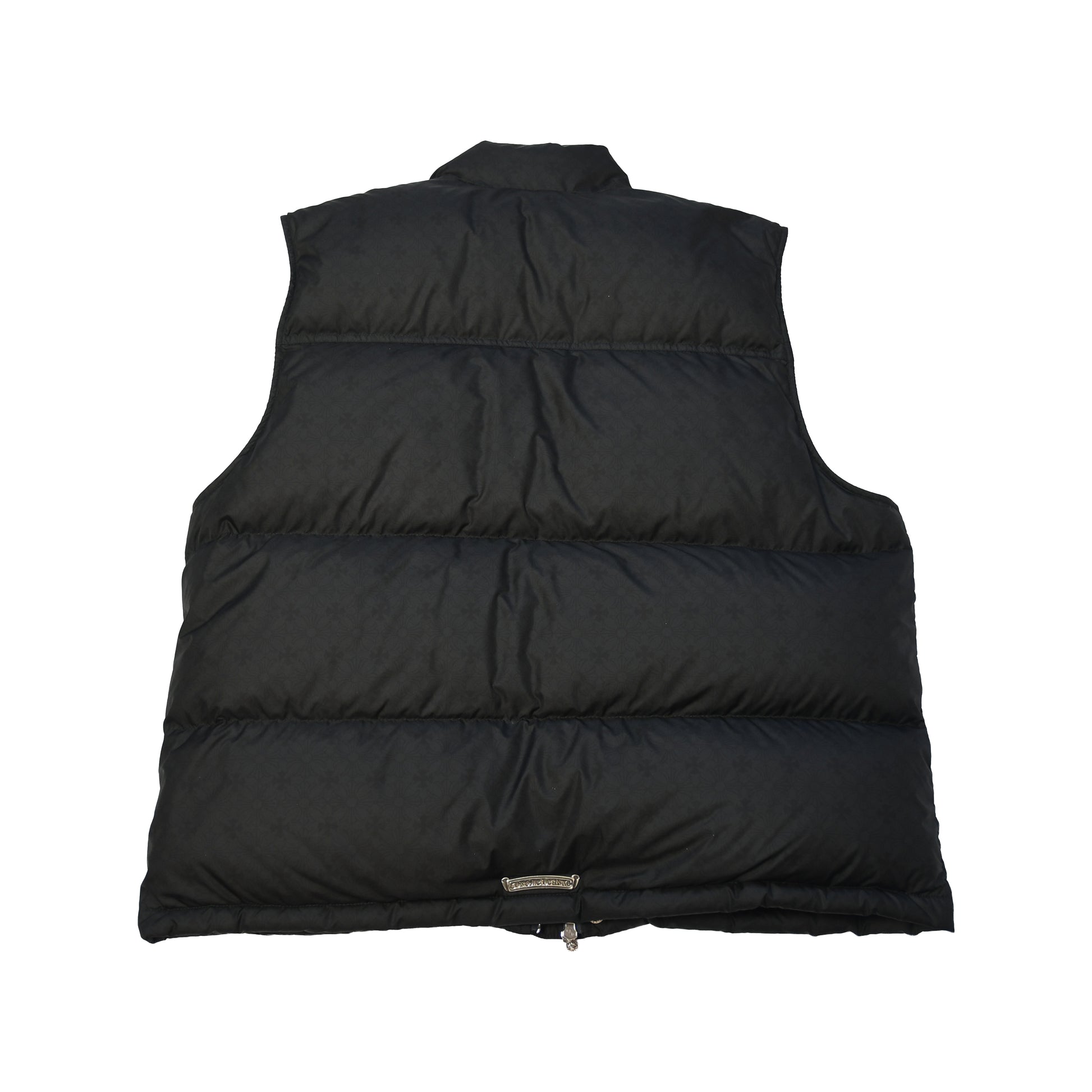Chrome Hearts Stiff Puffer Vest Black- NOBLEMARS