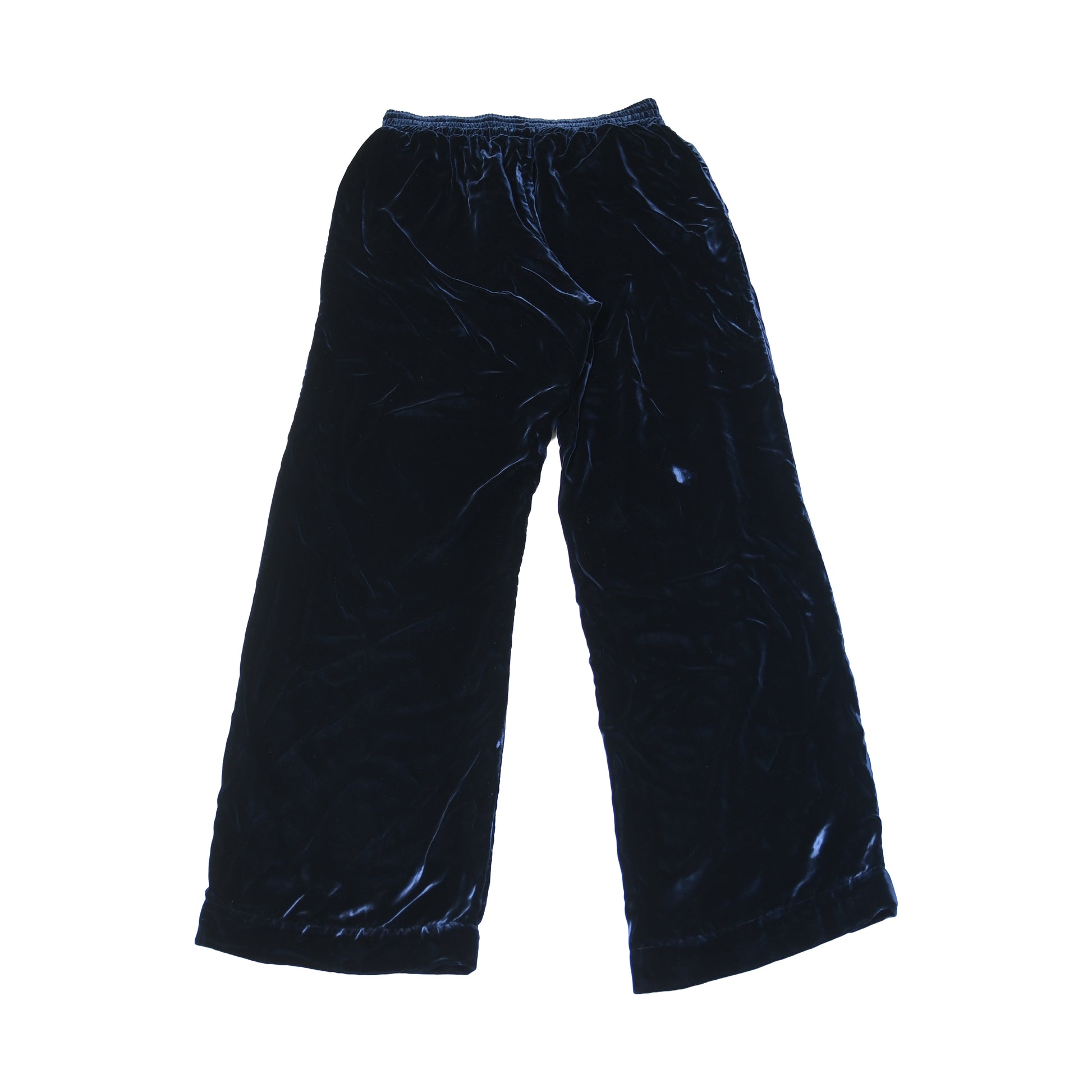 Chrome Hearts So It Goes Velour Track Pants Navy- NOBLEMARS