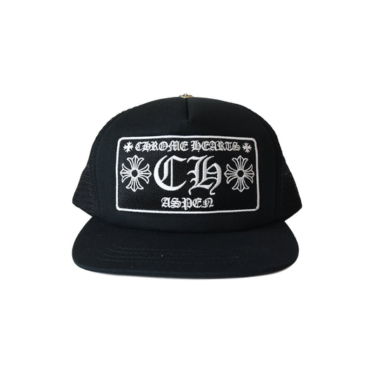 Chrome Hearts Aspen Exclusive Trucker Hat Black