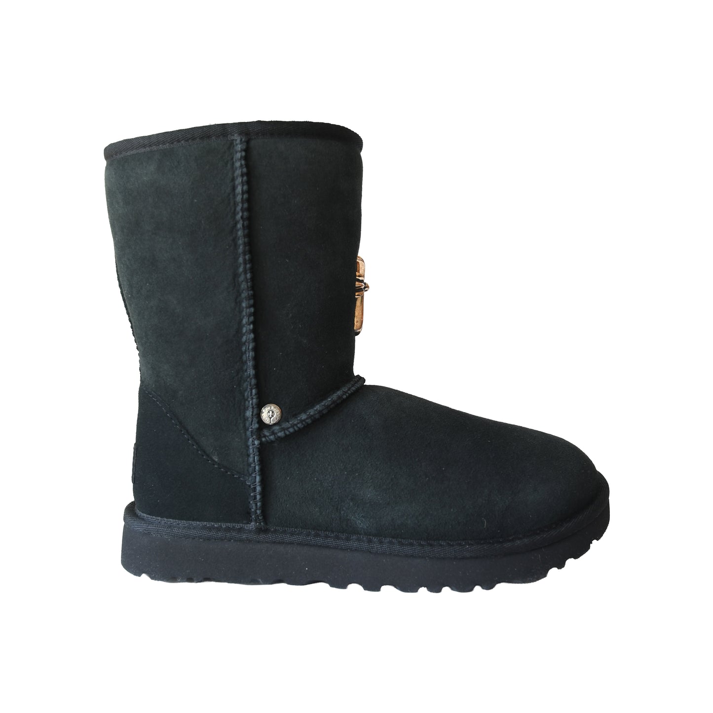 Chrome Hearts x UGG Classic Short II Boots Black- NOBLEMARS