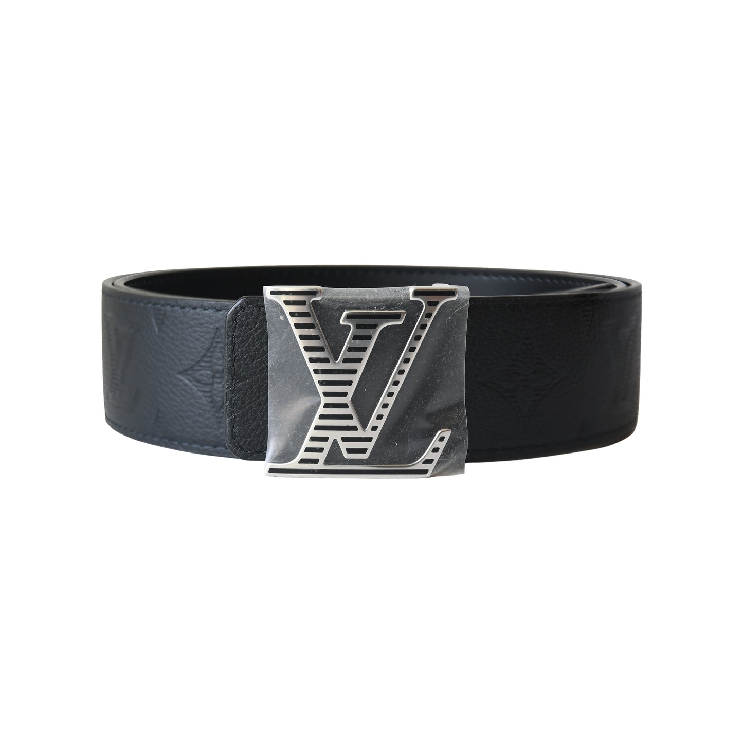 Louis Vuitton Initial Shadow 40mm Dual Reversible Belt Black
