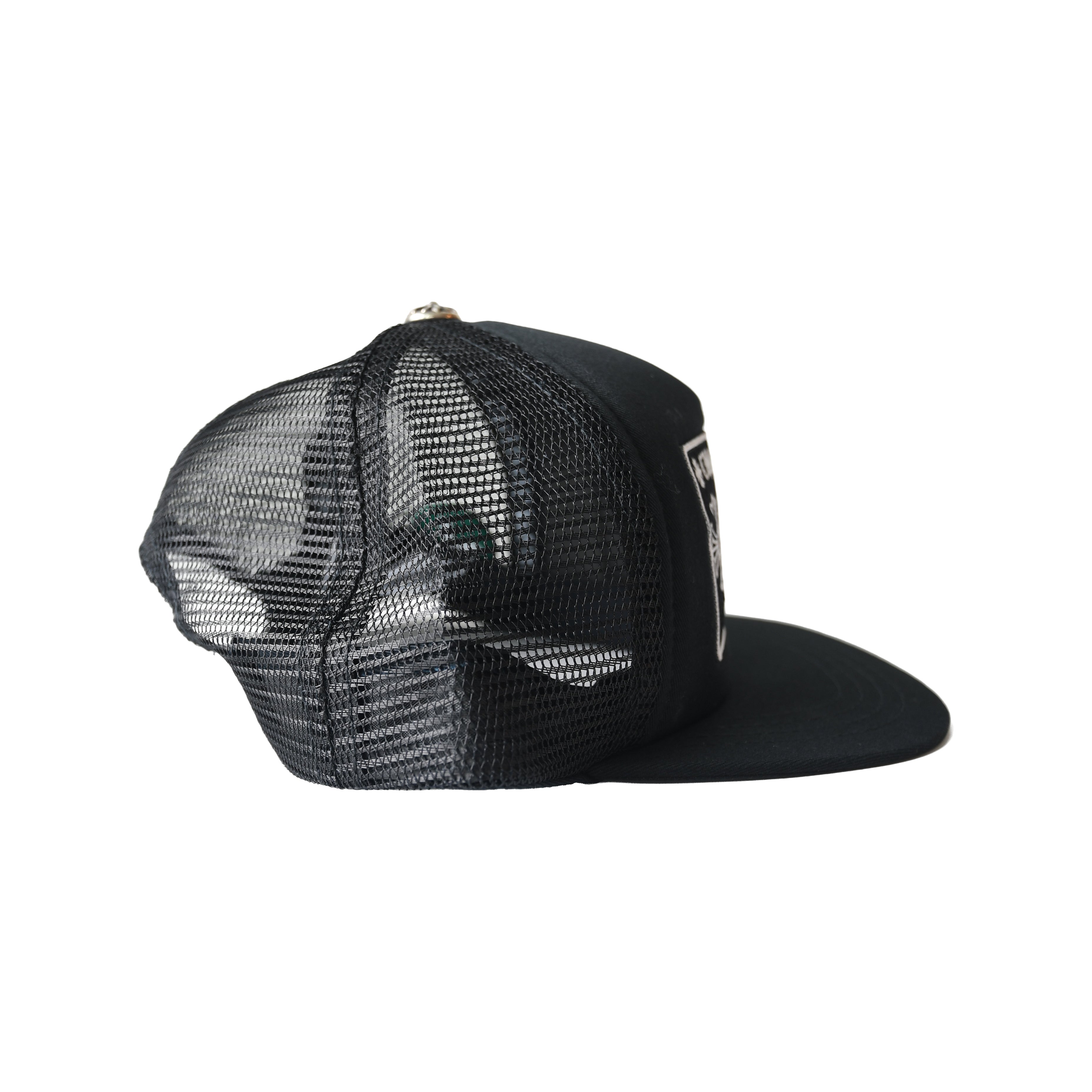 帽子 Chrome Hearts Trucker Cap CH Black Chrome Hearts NYC Exclusive CH Plus Trucker Hat Black – NOBLEMARS