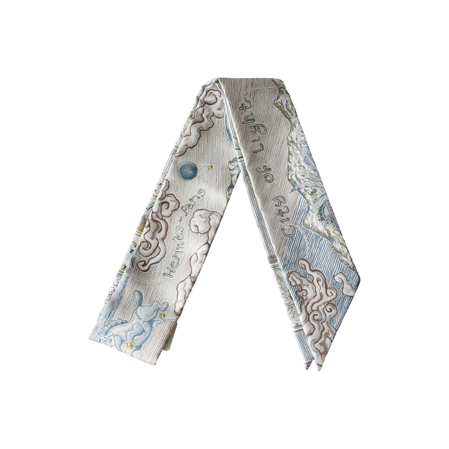 Hermes City of Light Twilly Creme