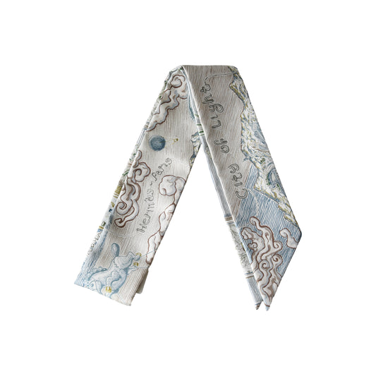 Hermes City of Light Twilly Creme