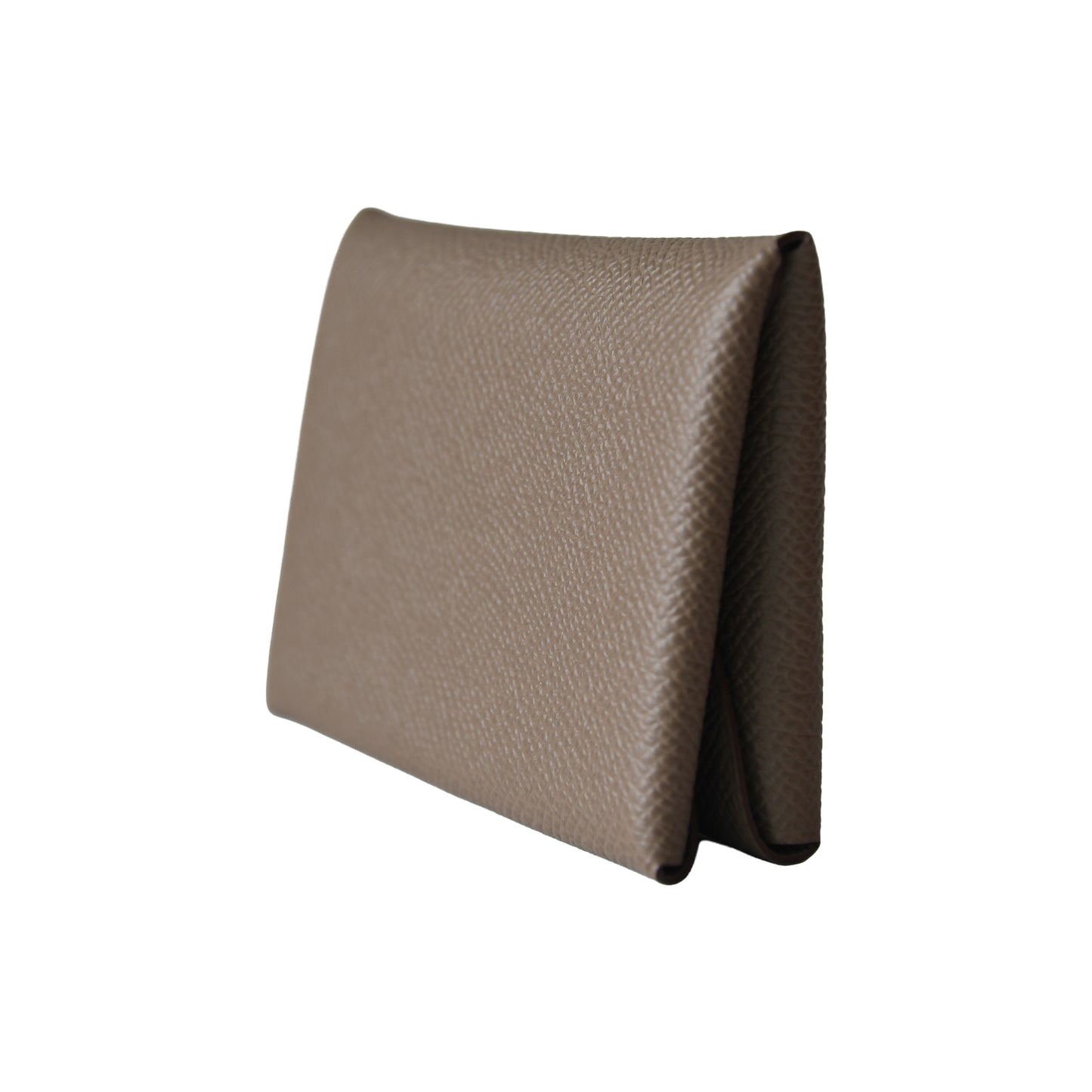 Hermes Calvi Duo Compact Card Holder Etoupe