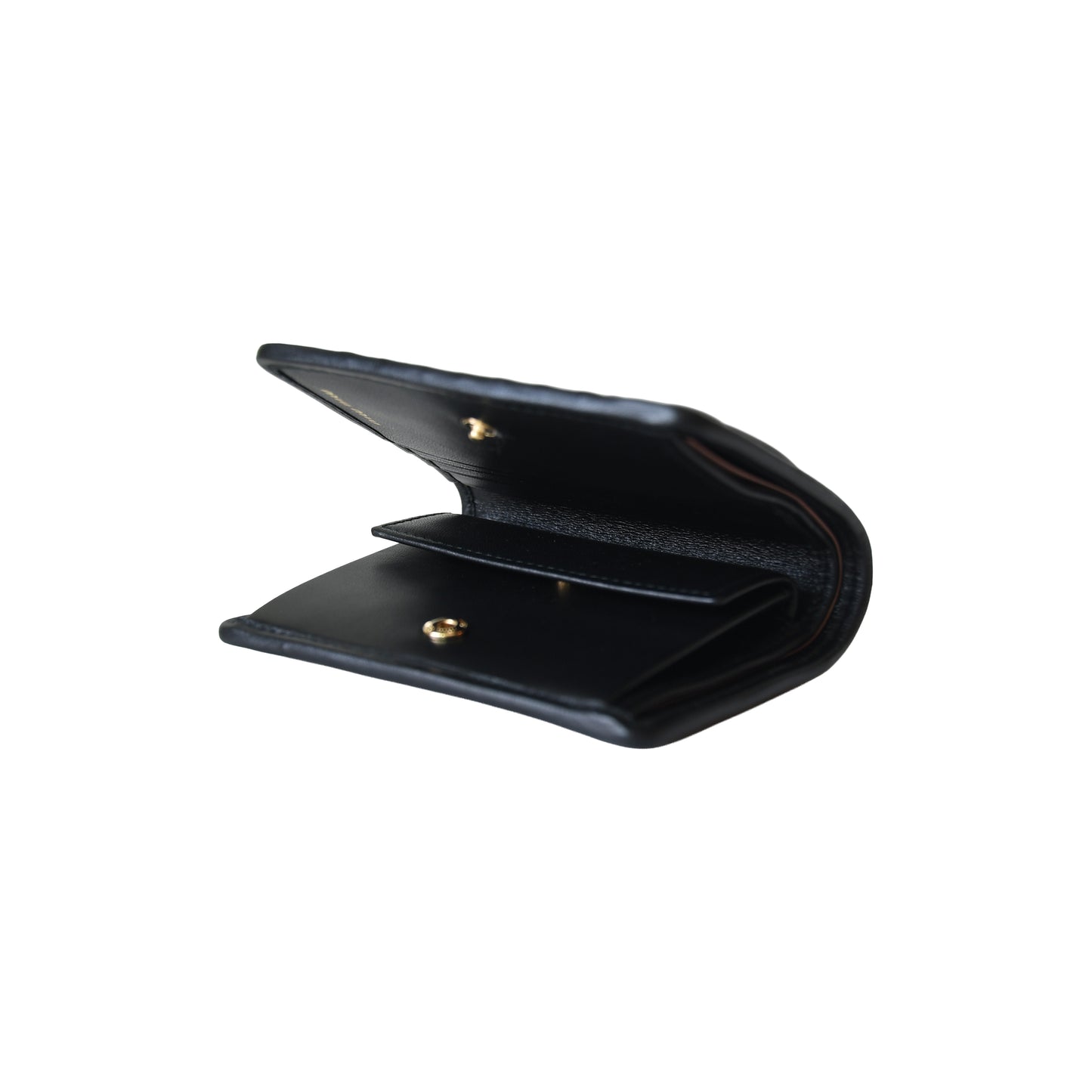 Miu Miu Matelasse Nappa Leather Wallet Black