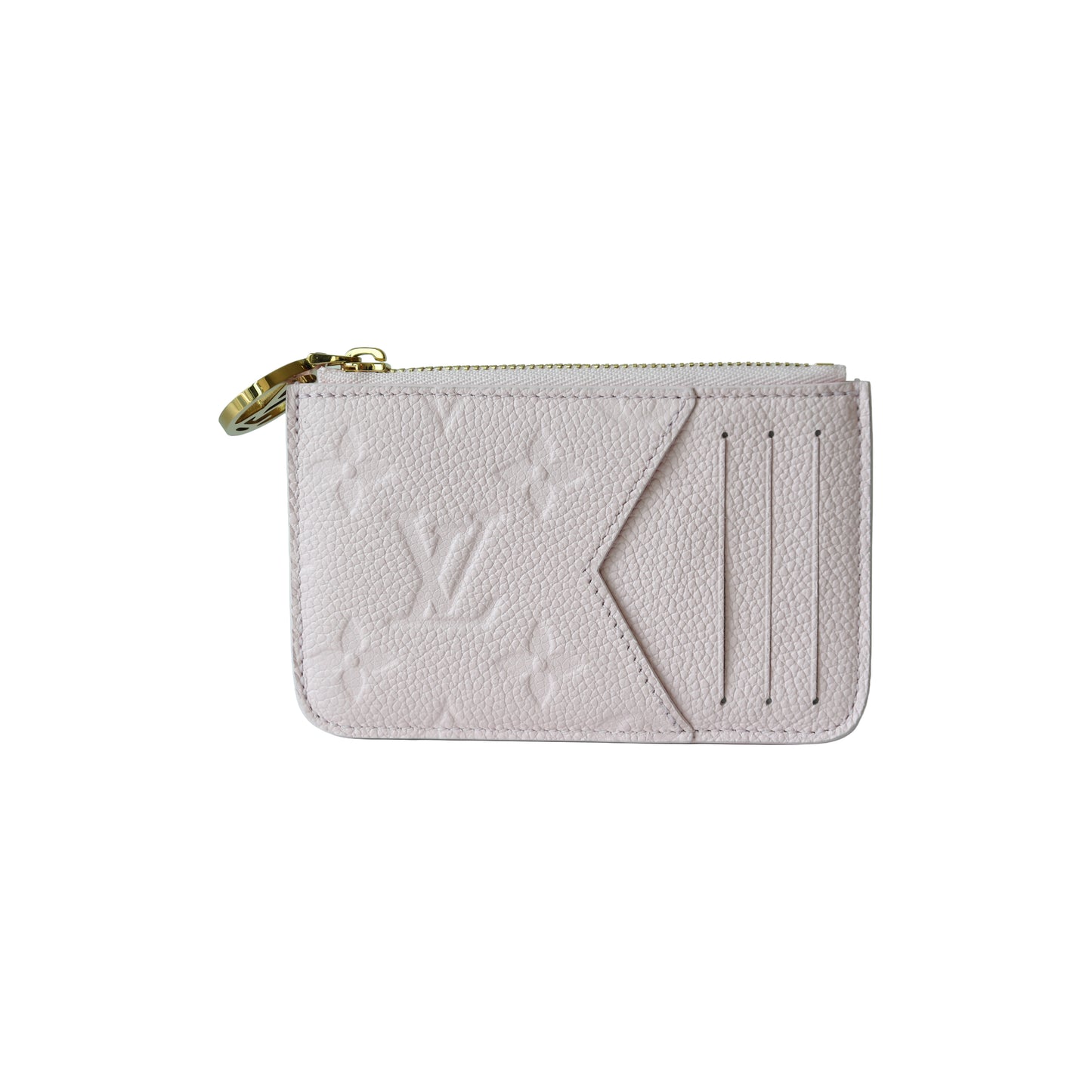 Louis Vuitton Romy Card Holder Confetti Pink