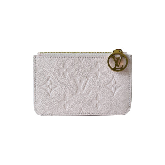 Louis Vuitton Romy Card Holder Confetti Pink