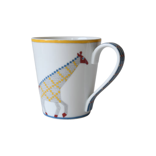 Hermes Animaux Nattes Giraffes Mug