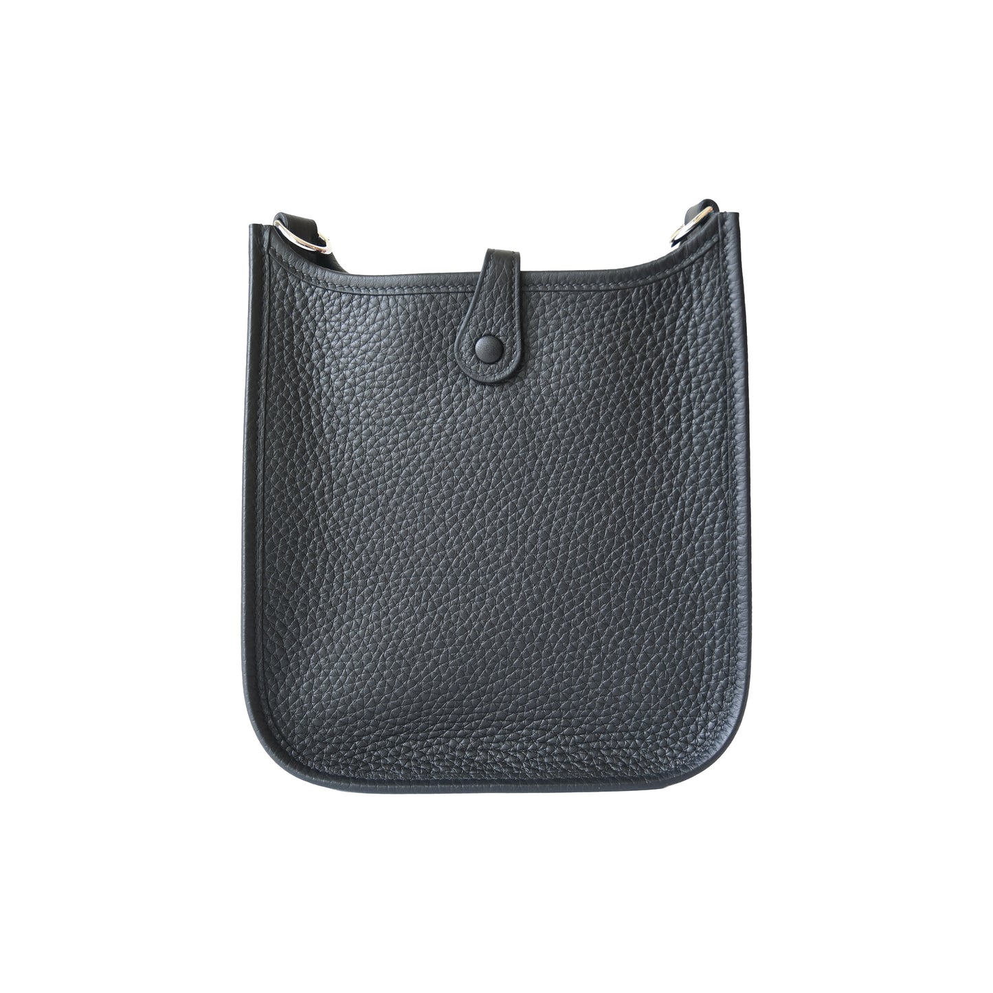 Hermes Evelyne Bag Clemence Hardware Noir