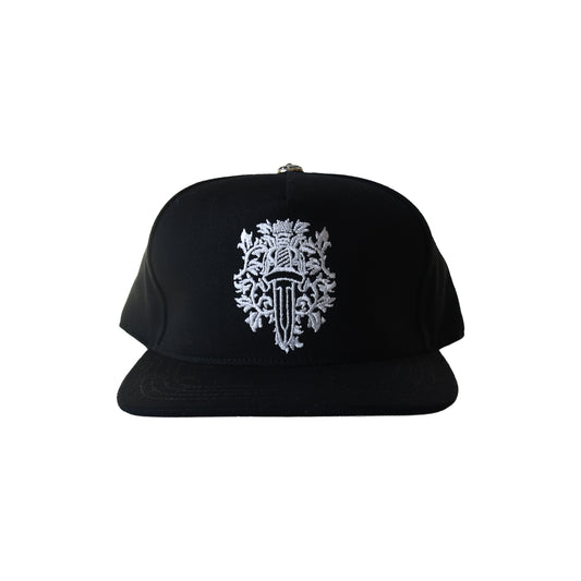 Chrome Hearts Vine Dagger Baseball Hat Black