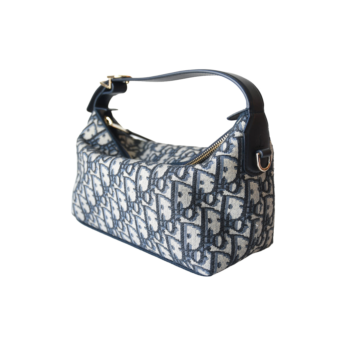 Dior Medium DiorTravel Nomad Pouch Navy Blue