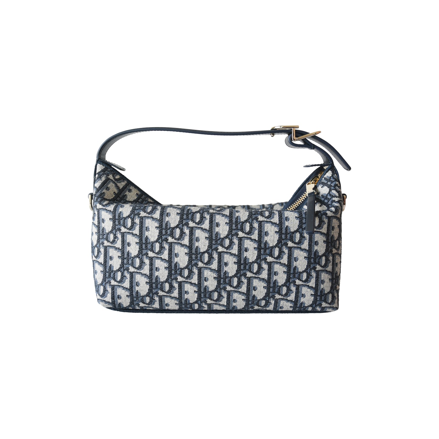 Dior Medium DiorTravel Nomad Pouch Navy Blue