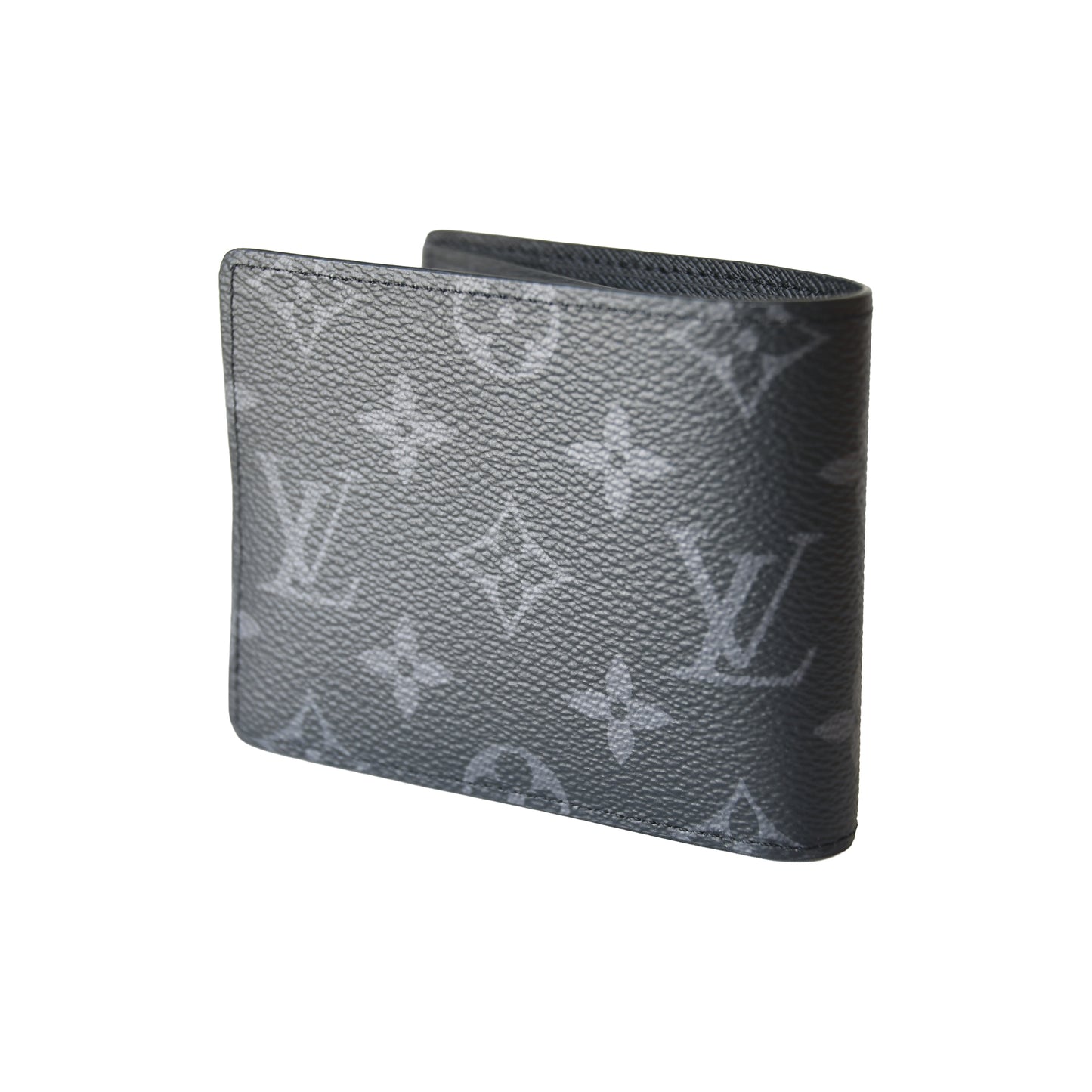 Louis Vuitton Slender Wallet Monogram Dark Grey Black
