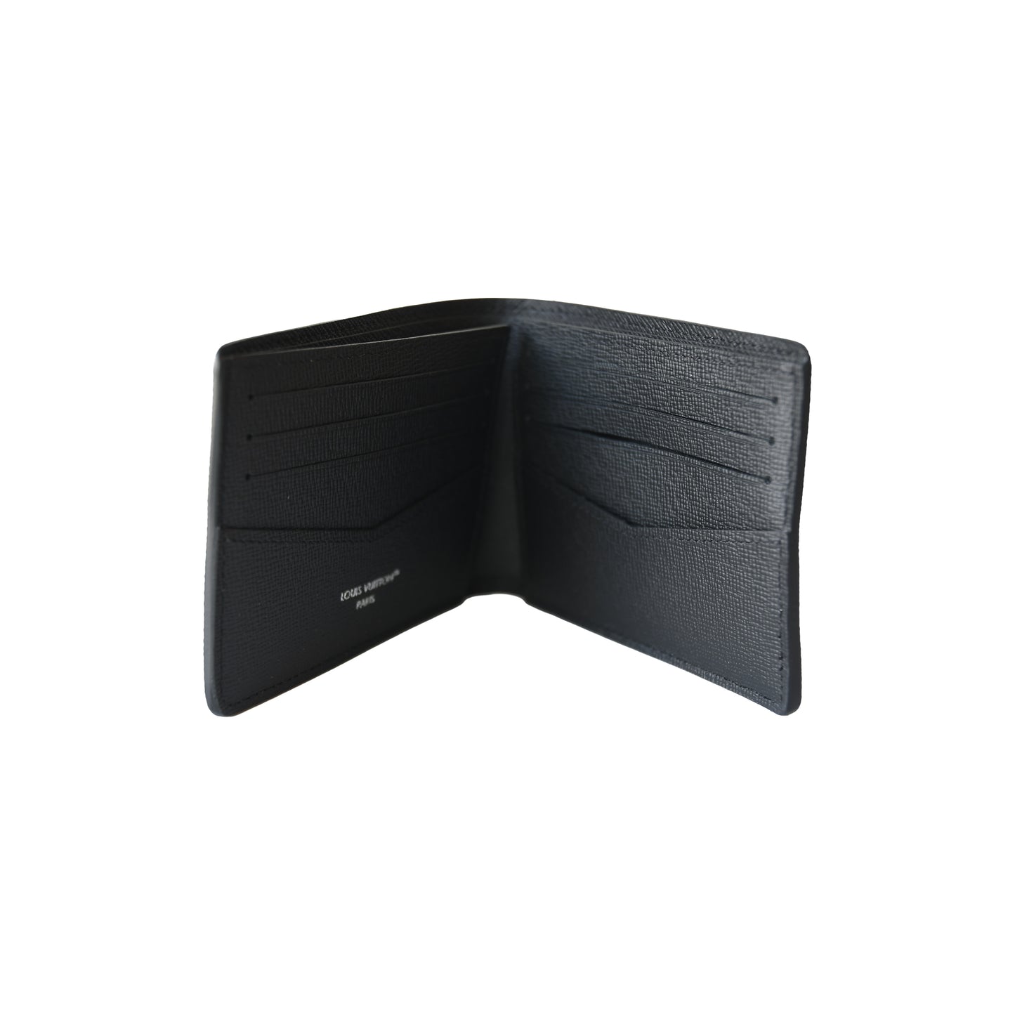 Louis Vuitton Slender Wallet Monogram Dark Grey Black