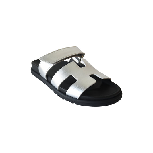 Hermes Chypre Sandal Gris Argente