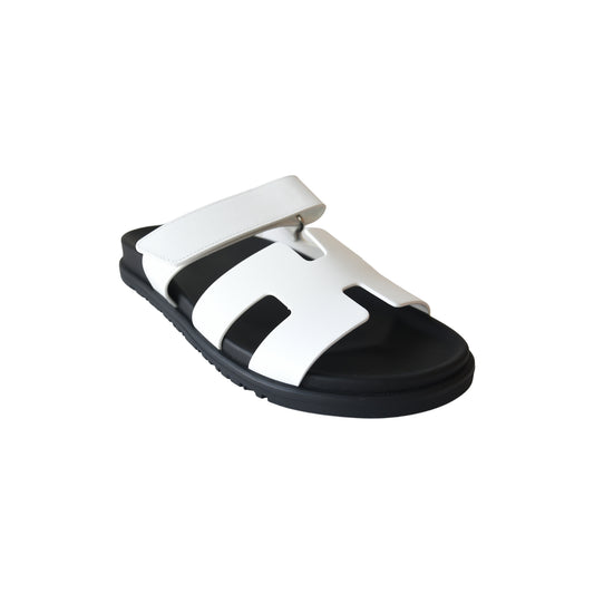 Hermes Chypre Sandal Blanc