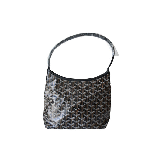 Goyard Mini Boheme Hobo Bag Black