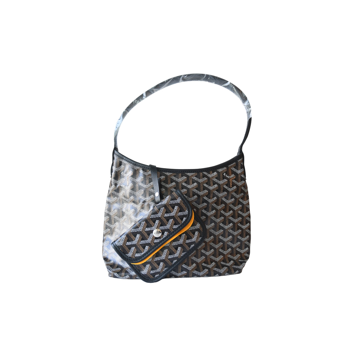 Goyard Mini Boheme Hobo Bag Black