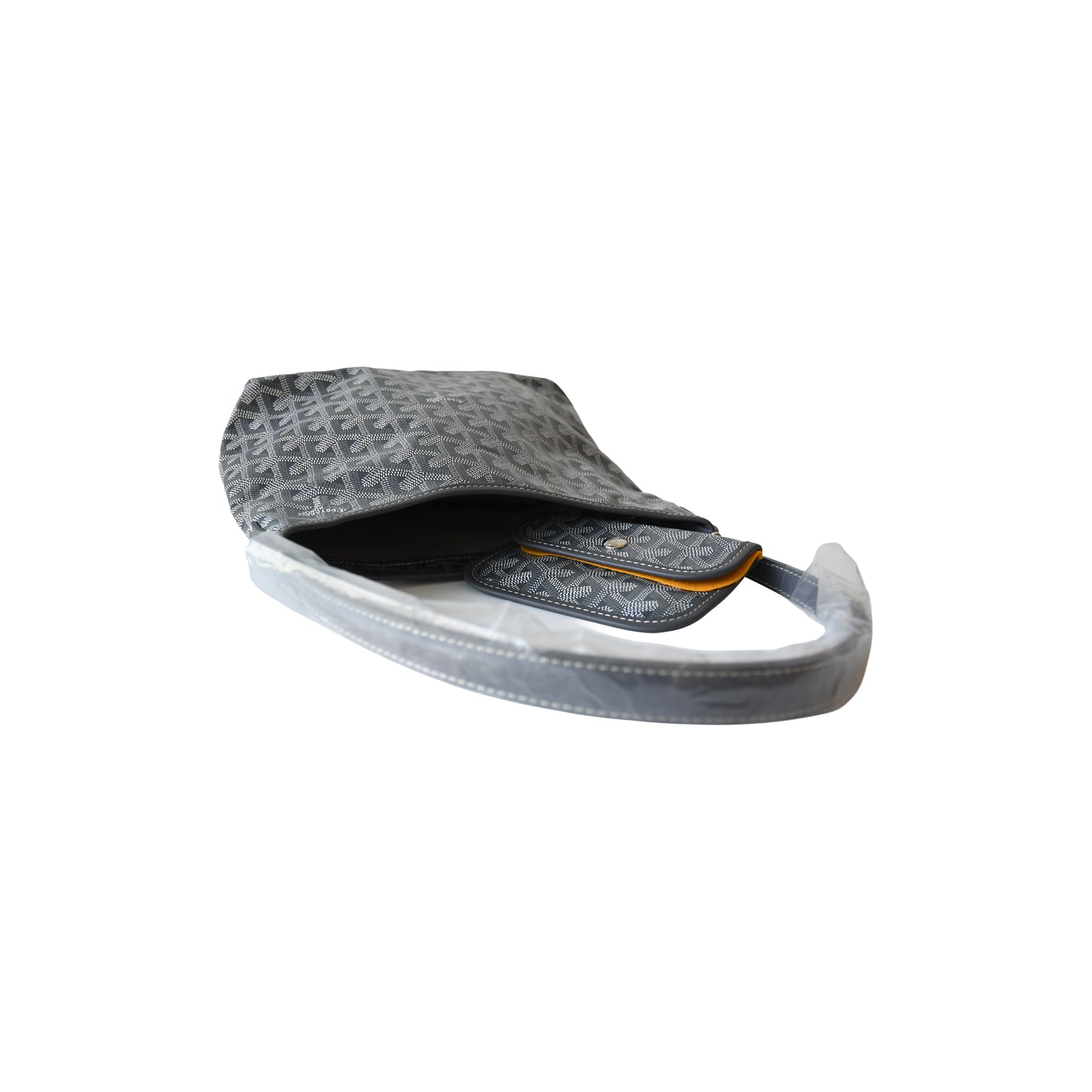 Goyard Mini Boheme Hobo Bag Grey