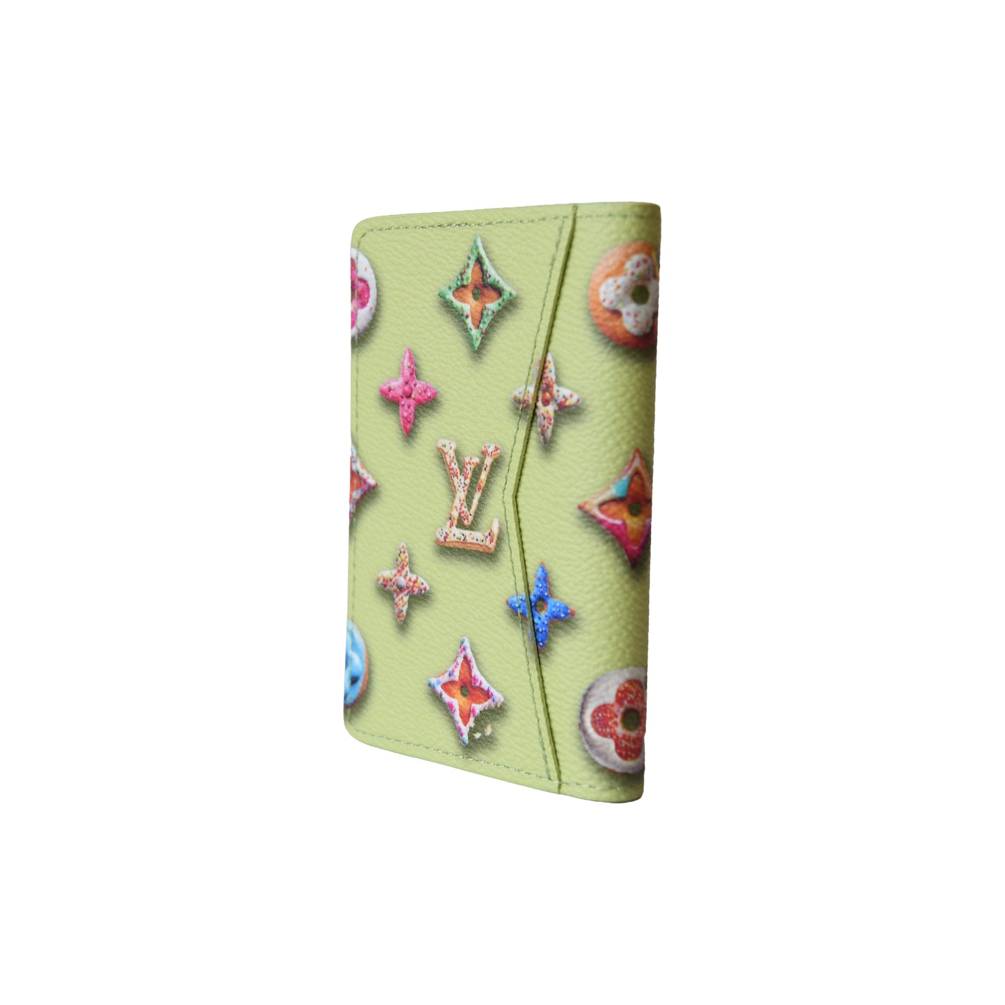 Louis Vuitton Monogram Donuts Pocket Organizer Pistachio
