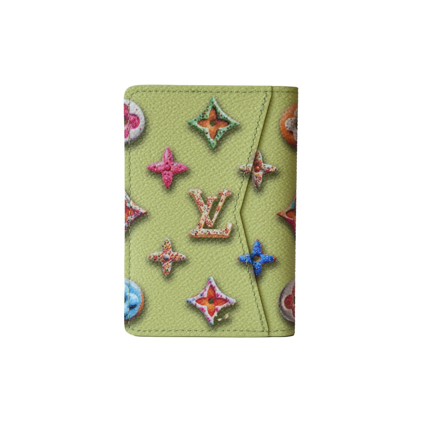 Louis Vuitton Monogram Donuts Pocket Organizer Pistachio
