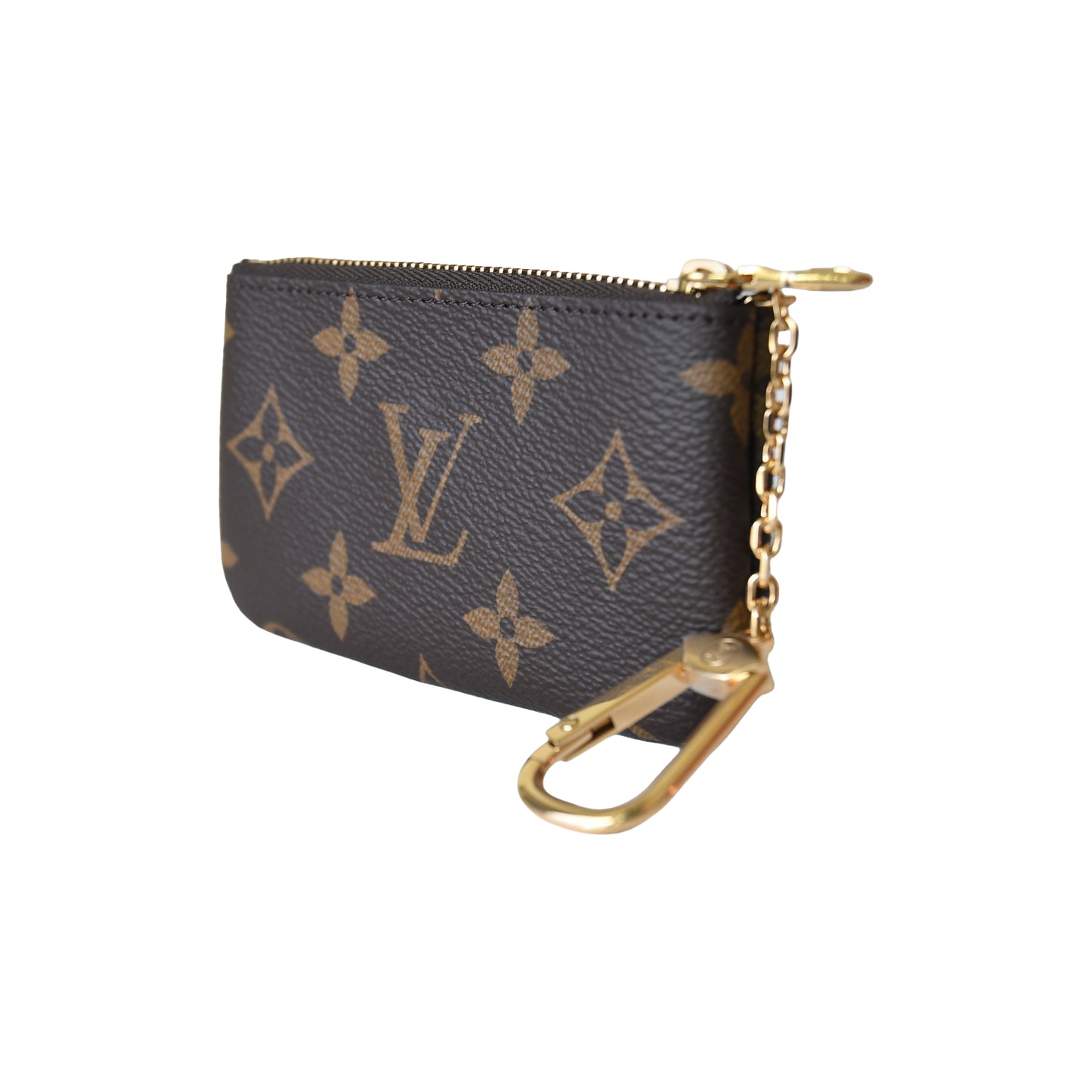 Louis Vuitton Pochette Cles Key Pouch Gold Hardware Monogram