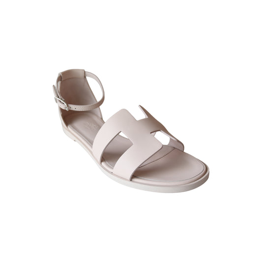 Hermes Santorini Sandal Rose Porcelaine