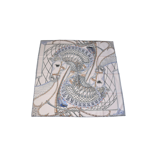 Hermes Chevaux d'Hephaistos scarf 90 Multicolor