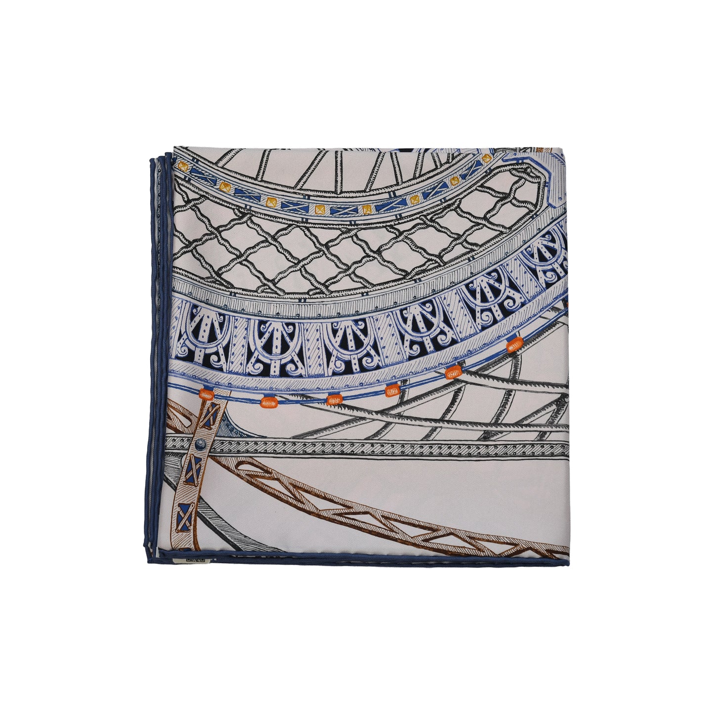 Hermes Chevaux d'Hephaistos scarf 90 Multicolor