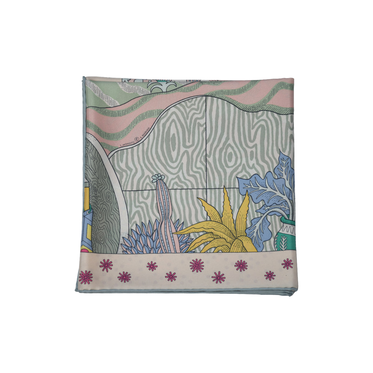 Hermes Le Premier Chant Scarf 90