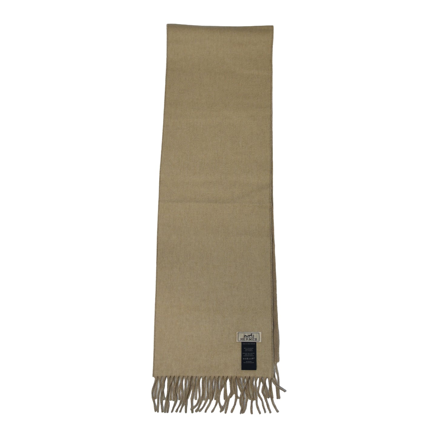 Hermes Cashmere Recto-Verso PM H Puzzle Naturel Beige Chine