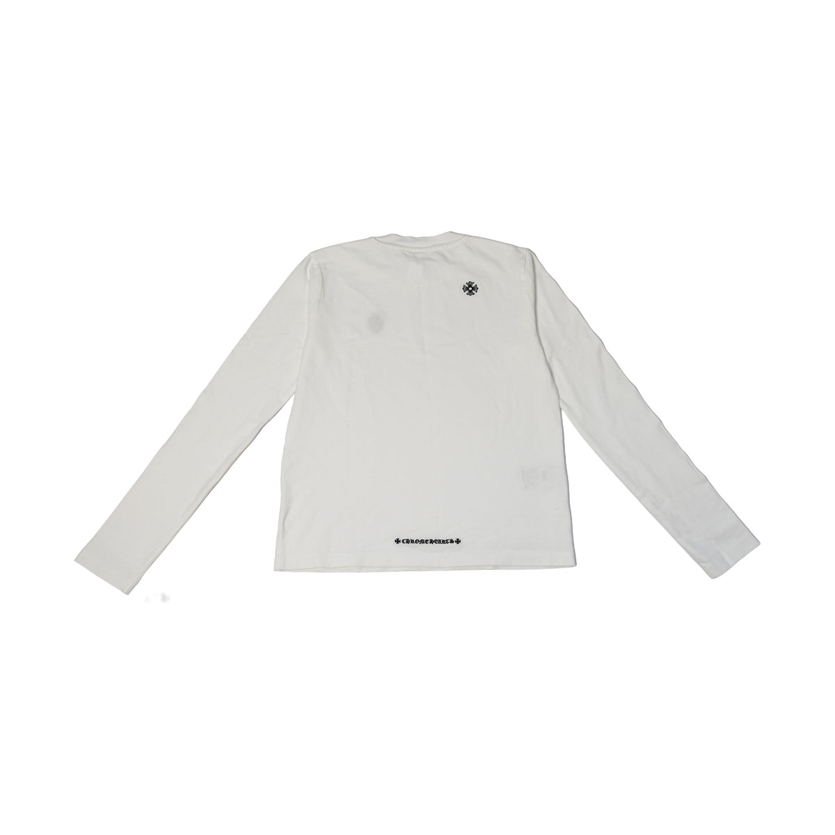 Chrome Hearts Dagger Embroidered L/S T-Shirts White