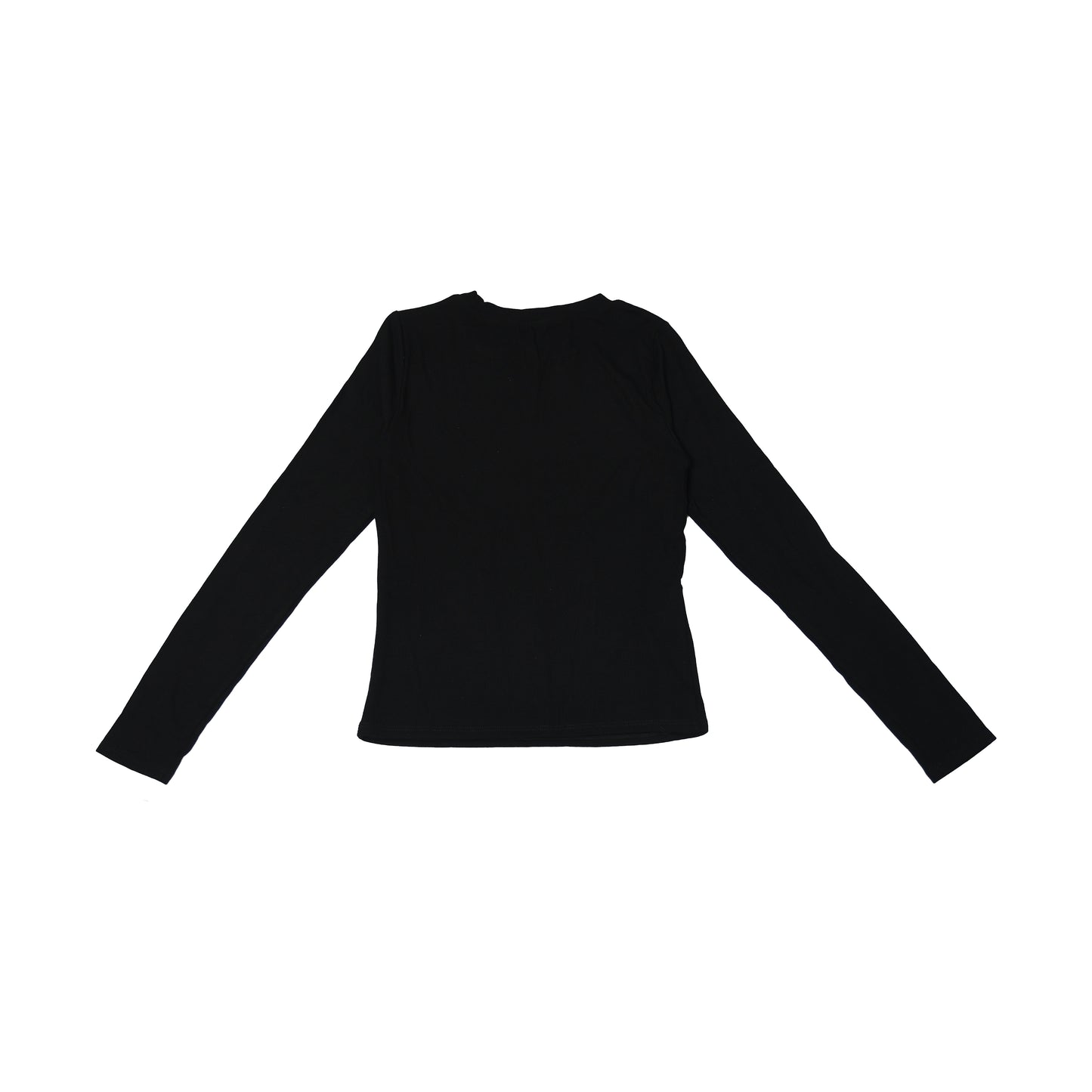 Chrome Hearts Embroidered CH Logo Cropped Knit Top Black