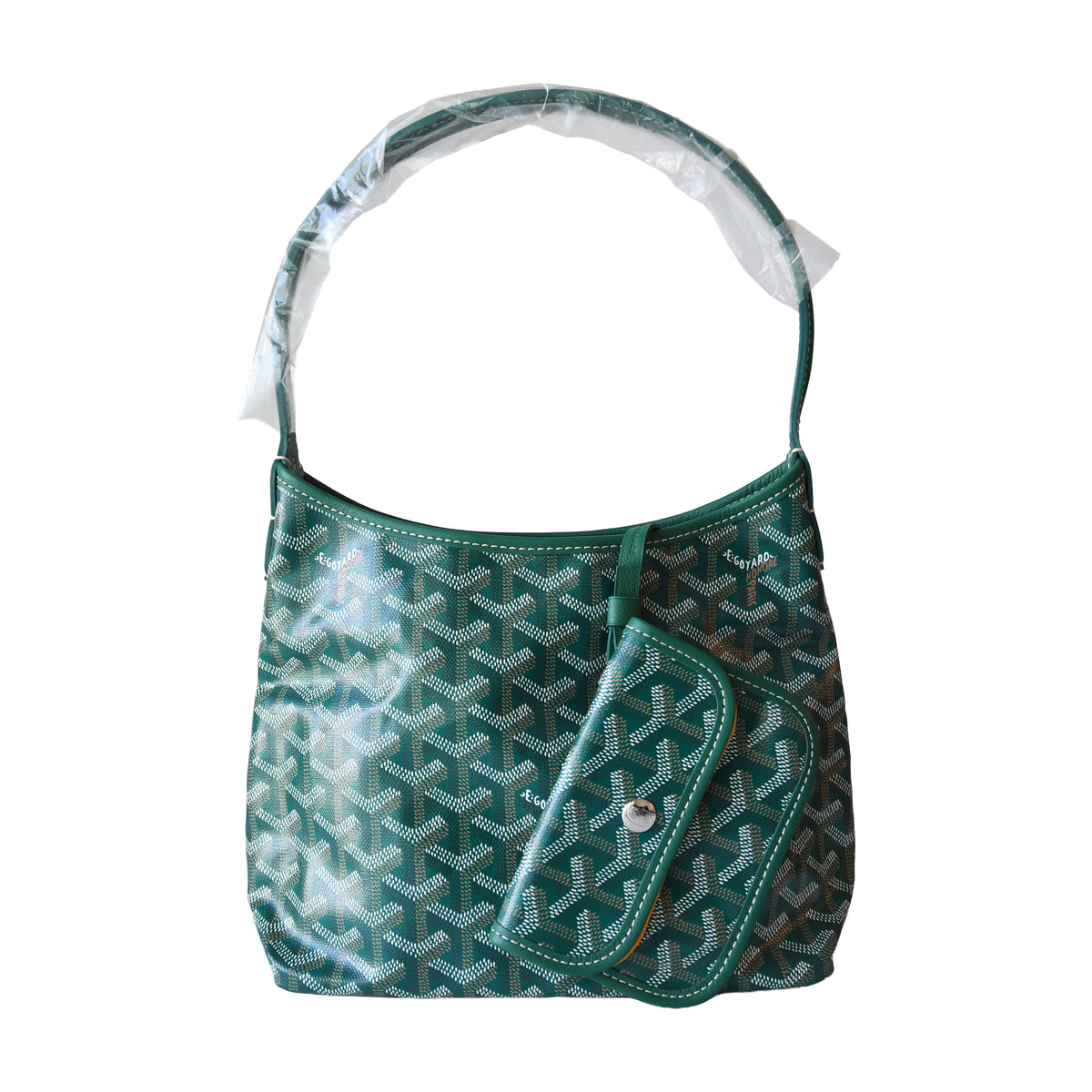 Goyard Mini Boheme Hobo Bag Green-NOBLEMARS