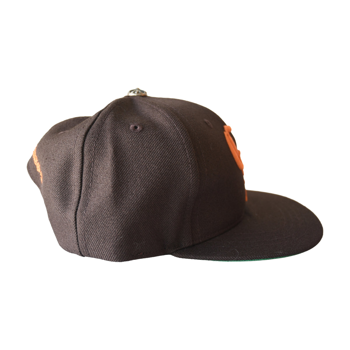 Chrome Hearts CH Baseball Hat Brown Orange-NOBLEMARS