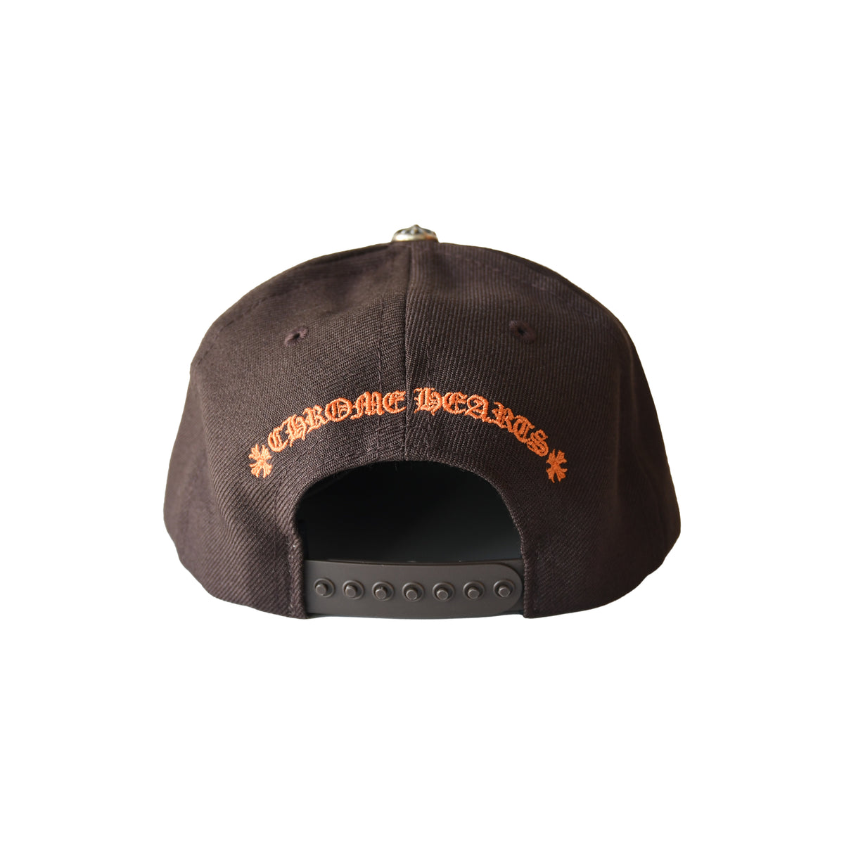 Chrome Hearts CH Baseball Hat Brown Orange-NOBLEMARS