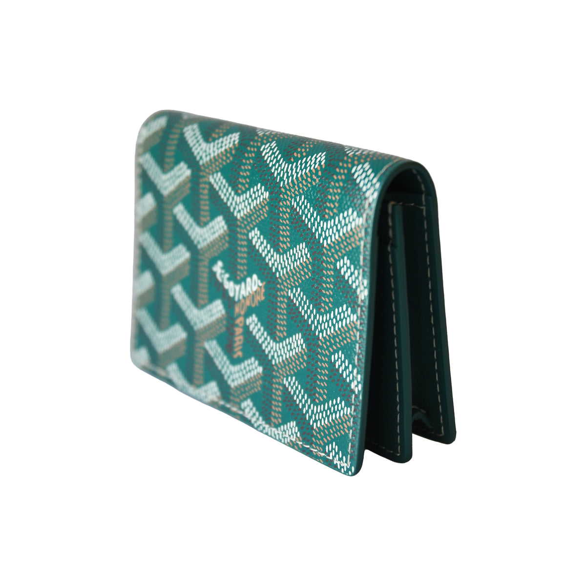 Goyard Saint-Marc Card Wallet Green-NOBLEMARS