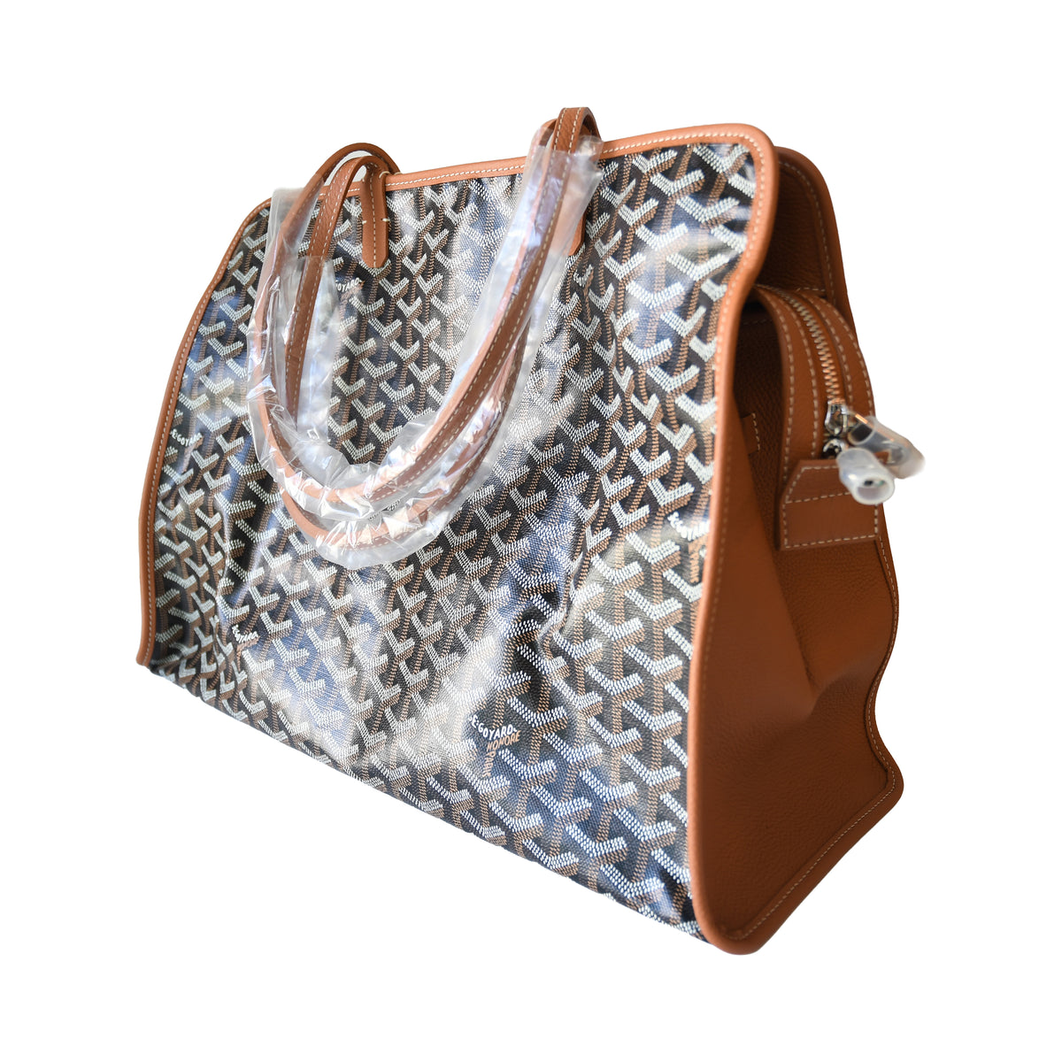 Goyard Sac Hardy PM Tote Bag Tan-NOBLEMARS