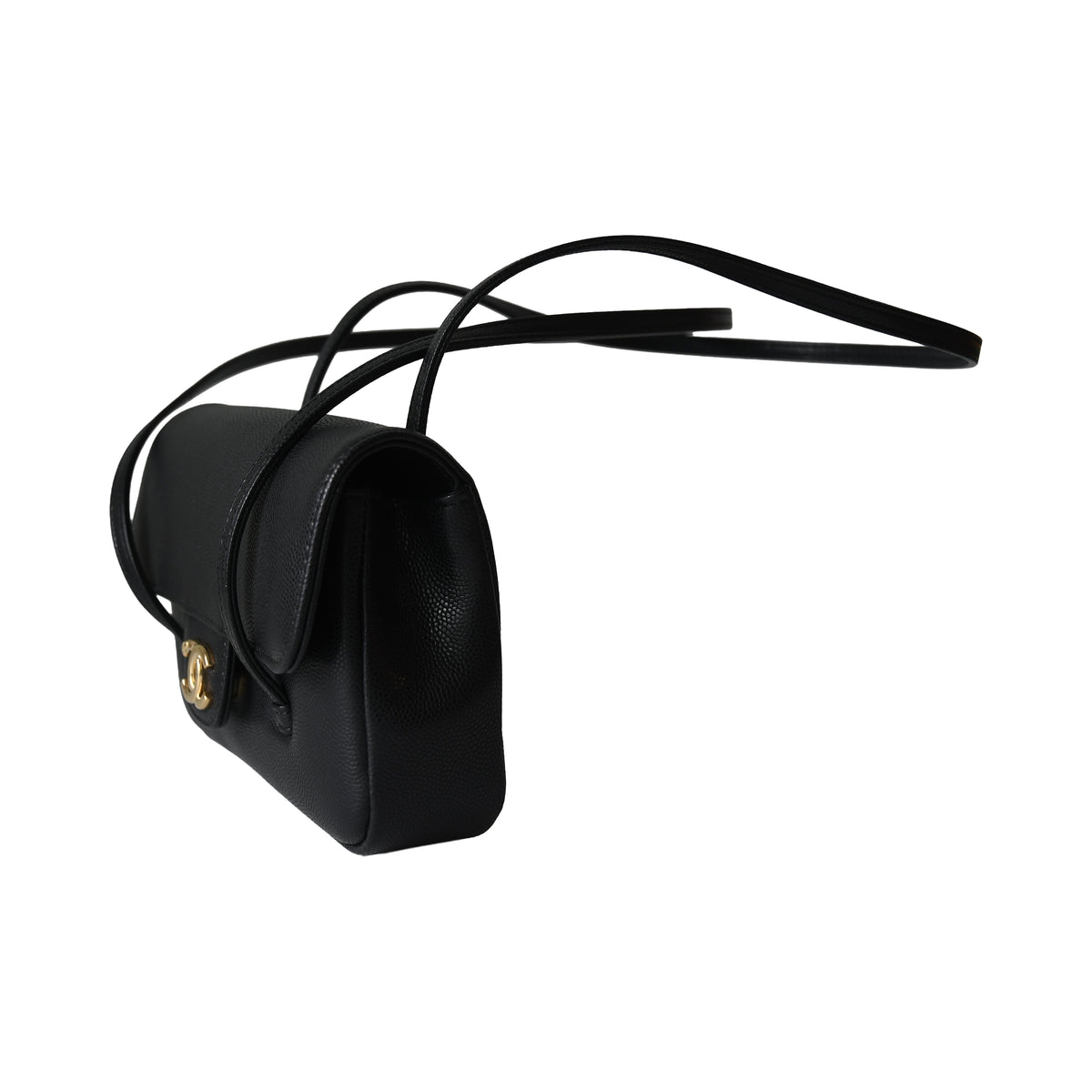 Chanel Mini Preppy Coco Flap Bag Black