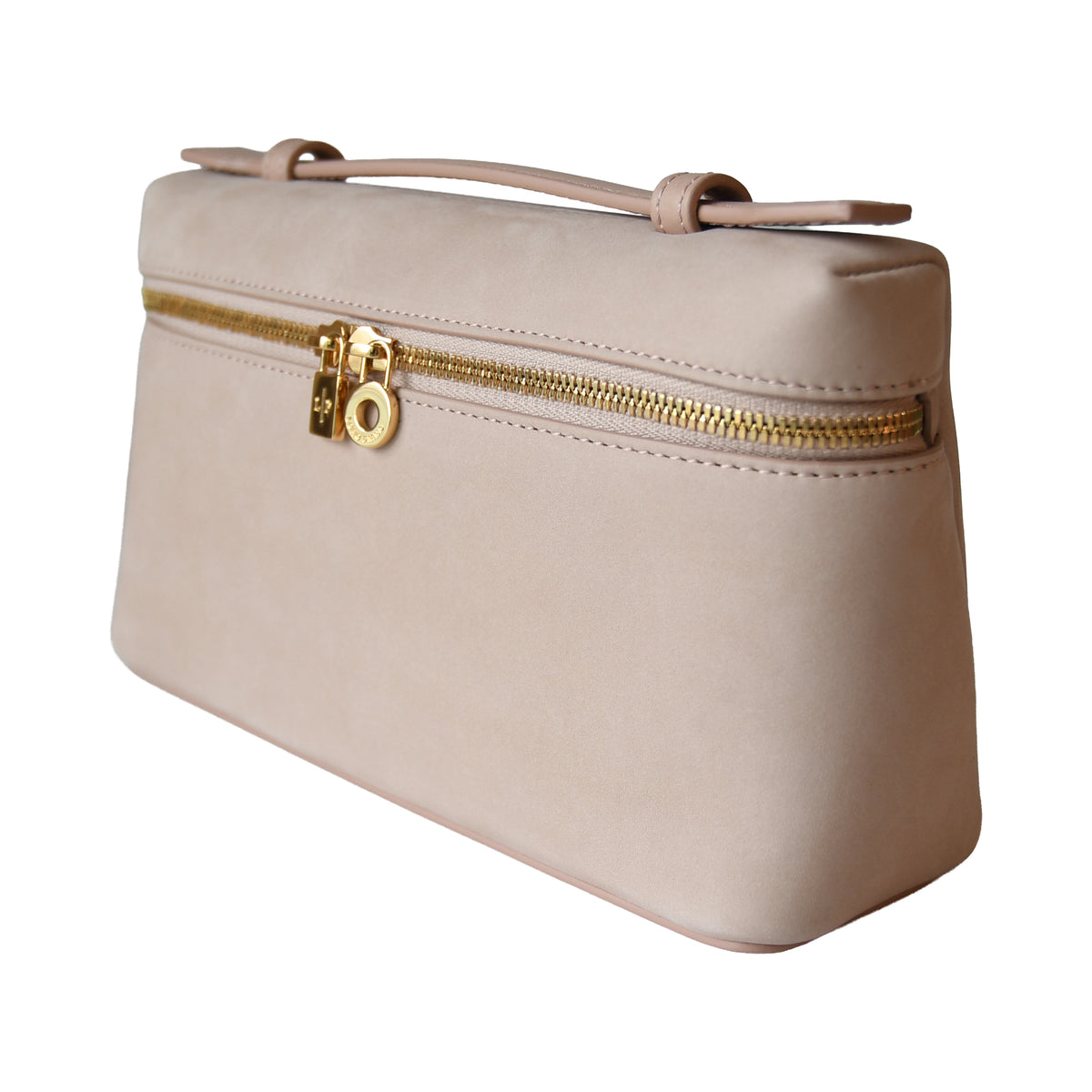 Loro Piana Extra Pocket L19 Pouch Pink Beige