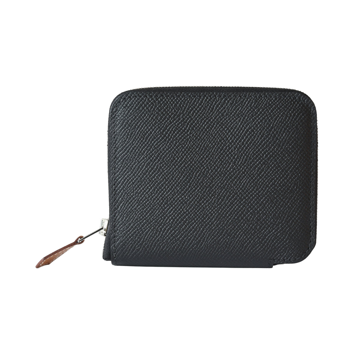 Hermes Silk'In Compact Wallet Black